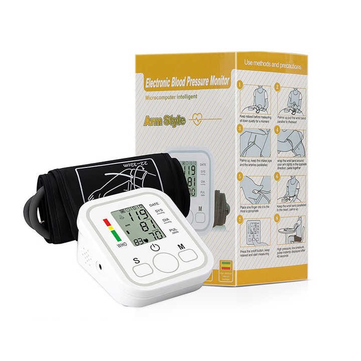 Electronic Digital Blood Pressure Machine-BP Machine with Blood Pressure Monitors