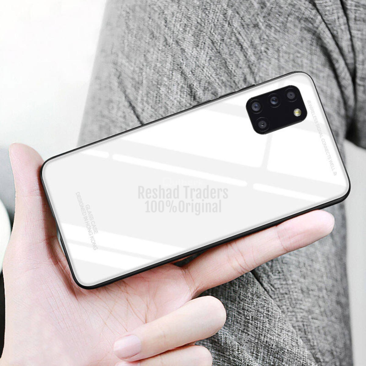 Samsung Galaxy A31 HONG KONG Design Tempered Glass case Back cover Phone case