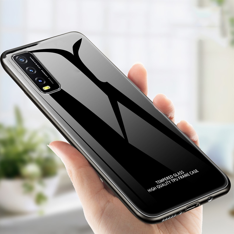 vivo Y70s / vivo Y51s / vivo Y70t / vivo Y50t HONG KONG Design Tempered Glass case Back cover Phone case