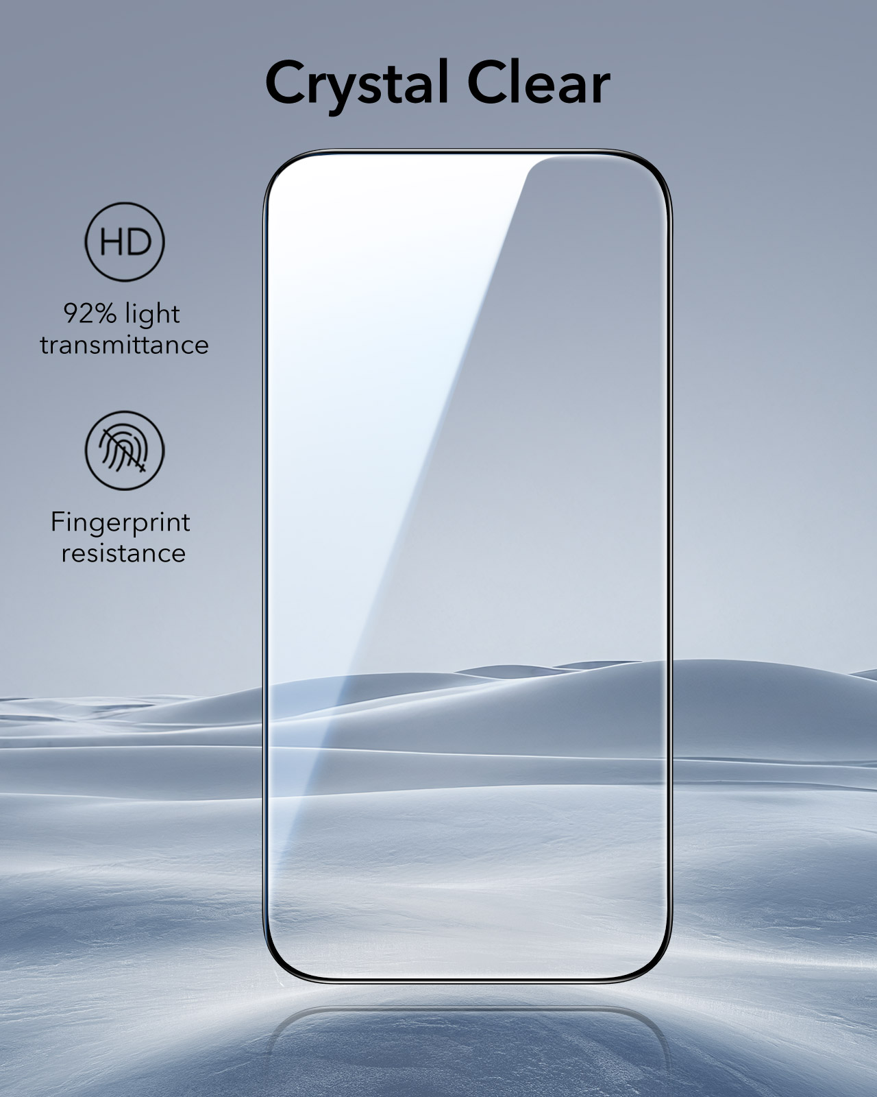 iPhone 14 Pro Full Hd Transparent 9H Screen Protector 9D Tempered Glass