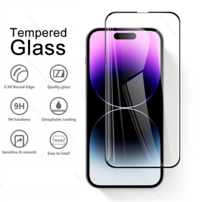 iPhone 12 Pro Full Hd Transparent 9H Screen Protector 9D Tempered Glass