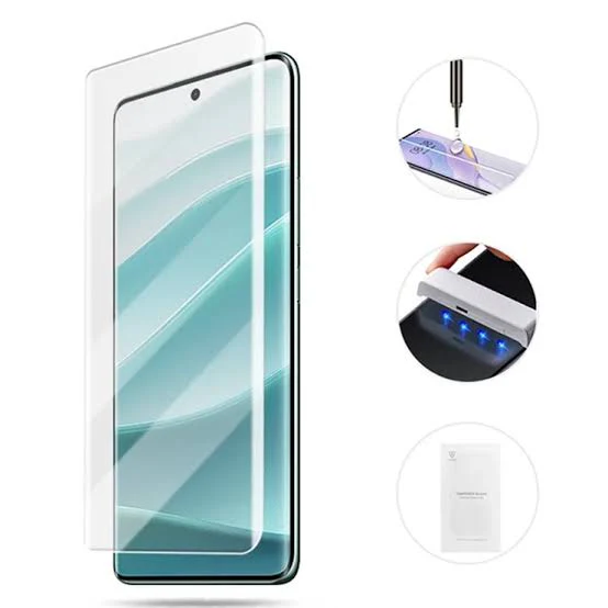 Samsung Galaxy S8+ Full Hd UV Glass Transparent 9H Screen Protector 9D Tempered Glass