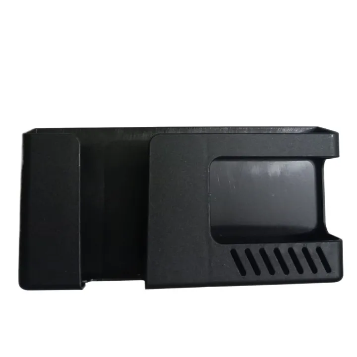 New 2 in 1 Wall Mounted Storage Box Multifunction Punch Free Organizer TV Remote Control DIY Mobile Phone Plug Charging Holder bk2