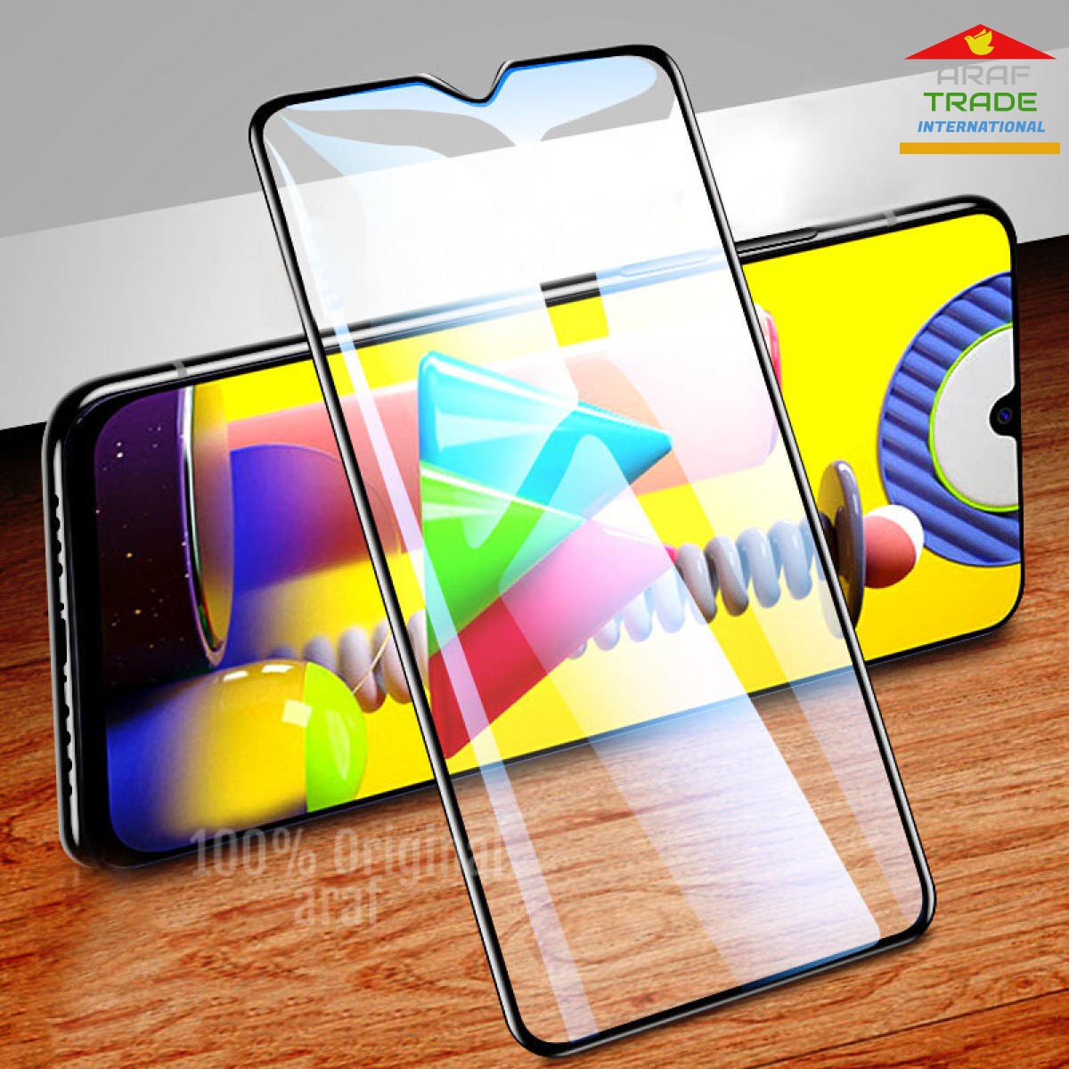 Samsung Galaxy A02 Full Hd Transparent 9H Screen Protector 9D Tempered Glass