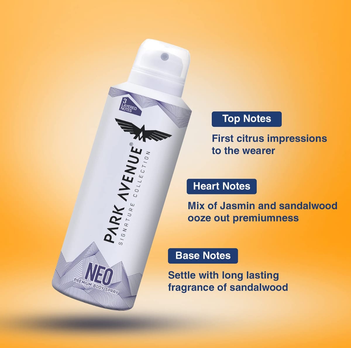 PARK AVENUE NEO DEO SPRAY 150ML